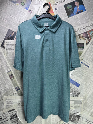 32 Cool® Large | Chest: 23" | Gym Polo | Poly - Elastane | 4006 - Genuine Maal
