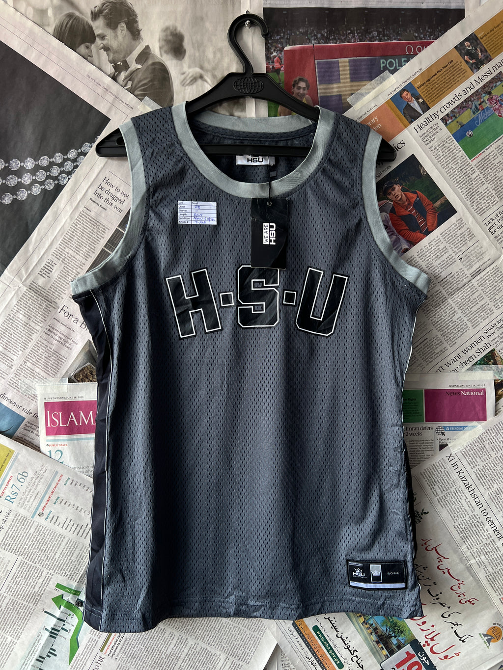 HSU® Grey | Small | Chest: 20" | T268 - My Store
