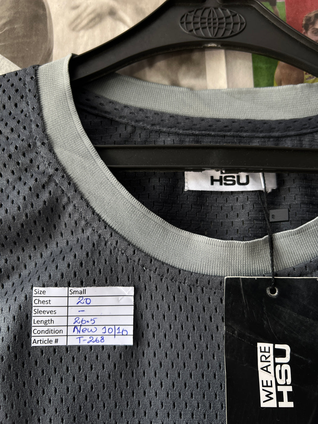 HSU® Grey | Small | Chest: 20" | T268 - My Store