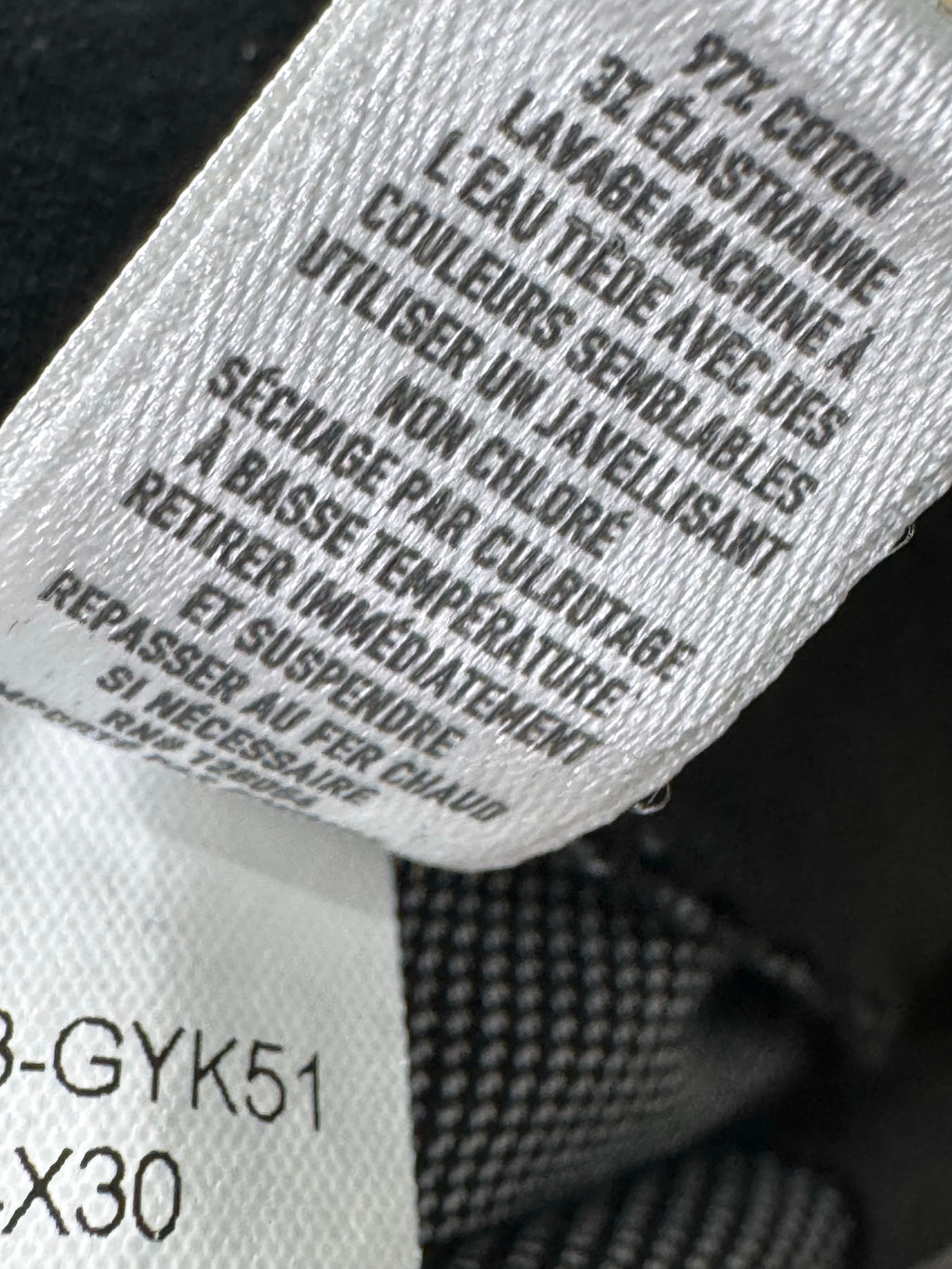 Bonobos® Waist: 34" to 36" | Dark Grey | Semi Formal Pants | Cotton - Elastane | 1430 - Genuine Maal