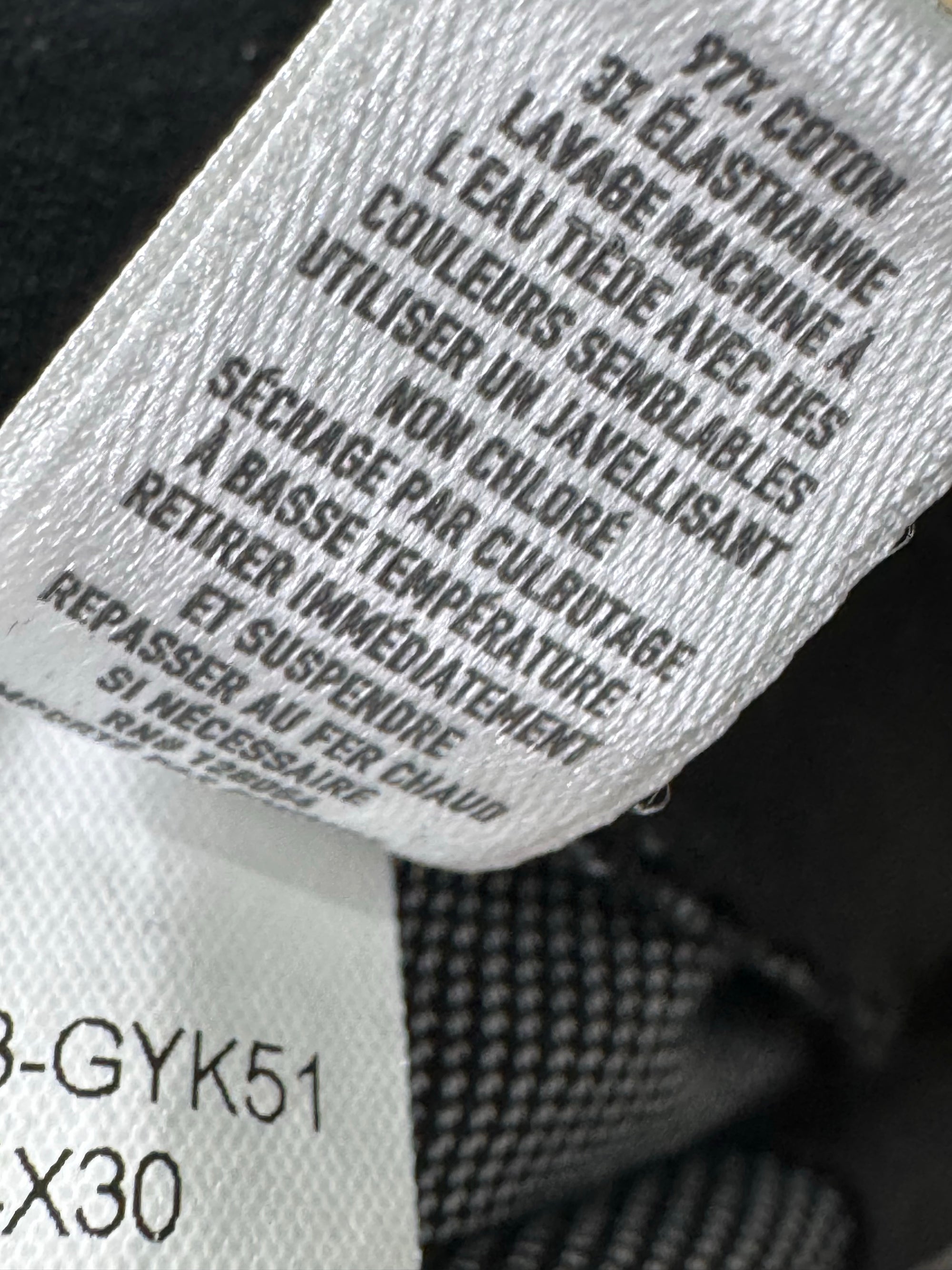 Bonobos® Waist: 34" to 36" | Dark Grey | Semi Formal Pants | Cotton - Elastane | 1430 - Genuine Maal