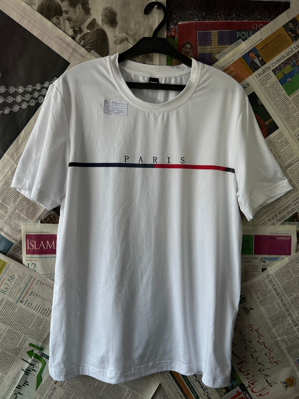 MANFINITY® White | Small | Chest: 20.5" | T263 - My Store