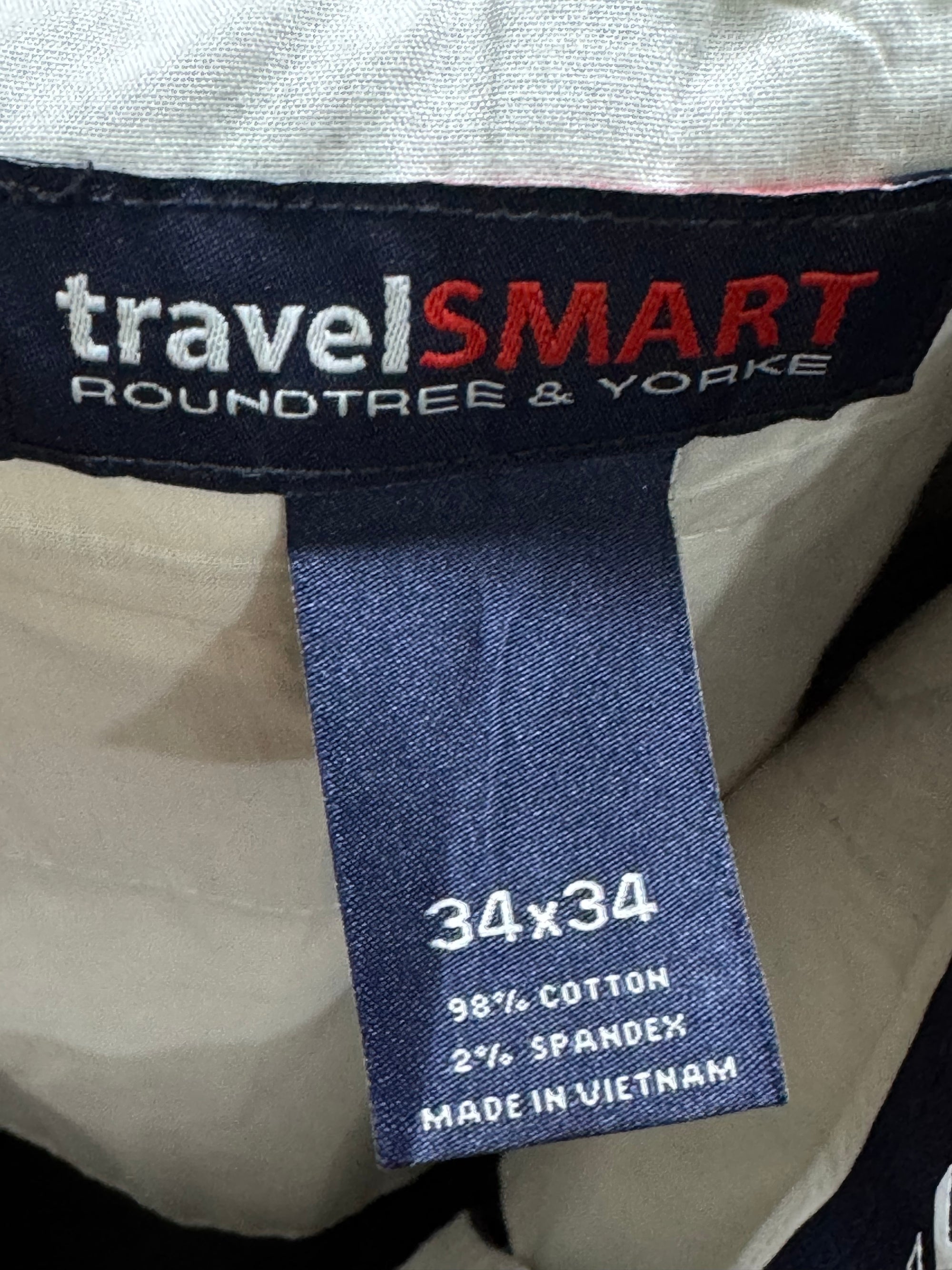 Roundtree & York® Waist: 34" | Dress Pants | Cotton - Spandex | 1445 - Genuine Maal