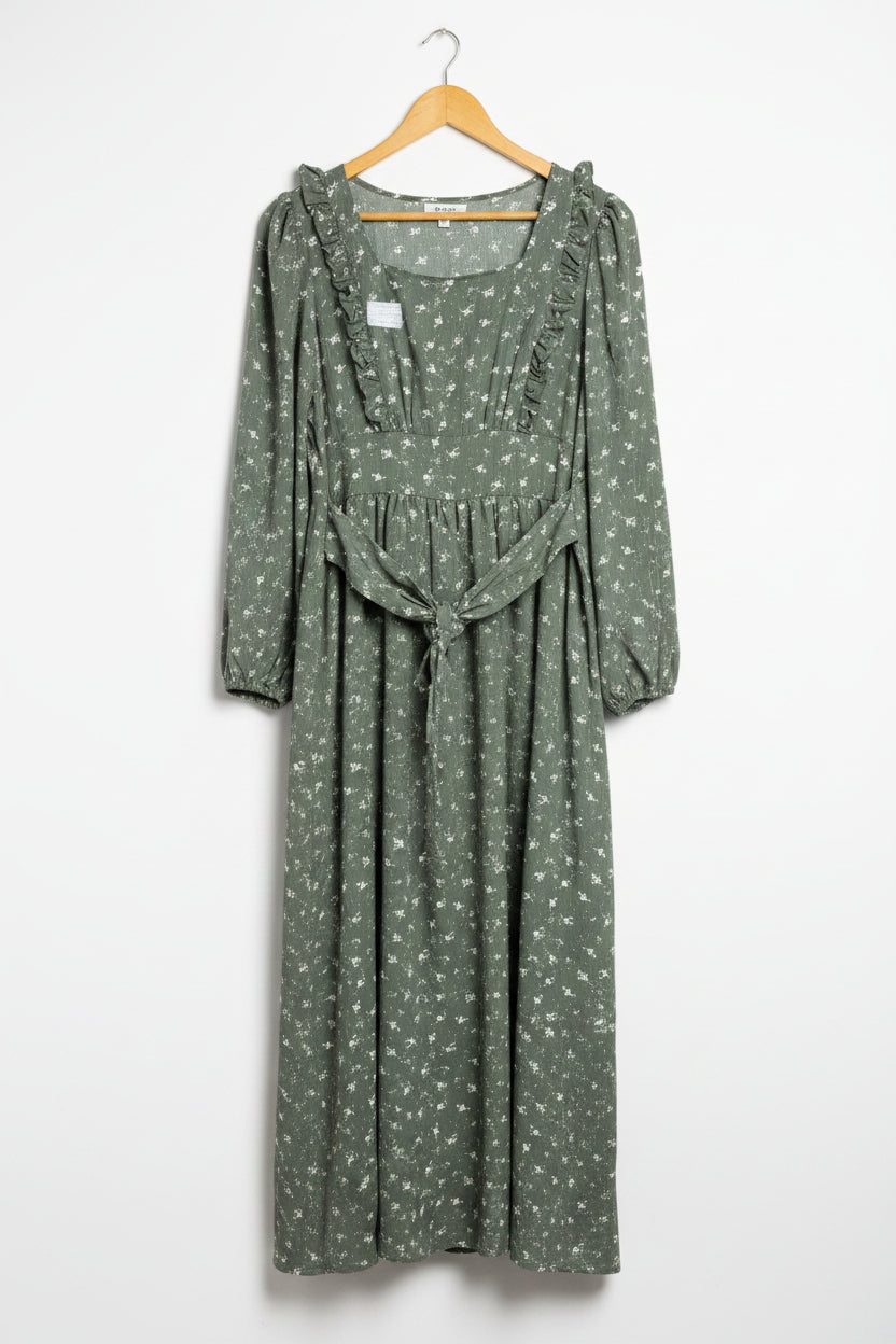 Shein® XXL | Bust: 23" | Ditsy Floral | Maxi Dress | B3 - 4999 - Genuine Maal