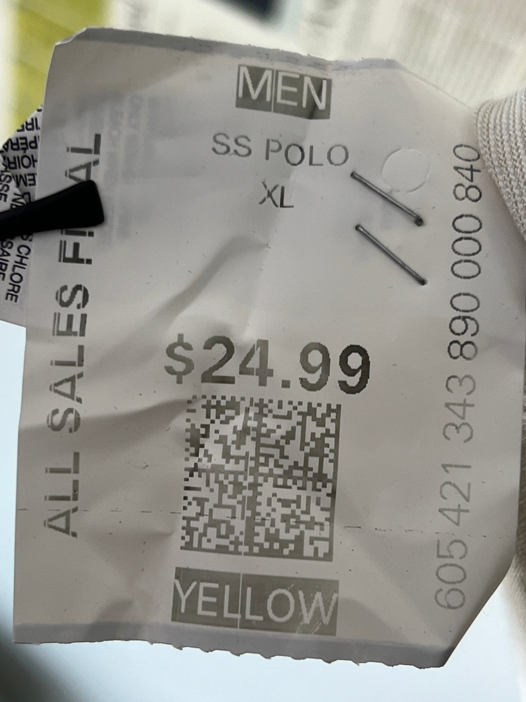 VAN HEUSEN® White | XL | Chest: 25" | T261 - My Store