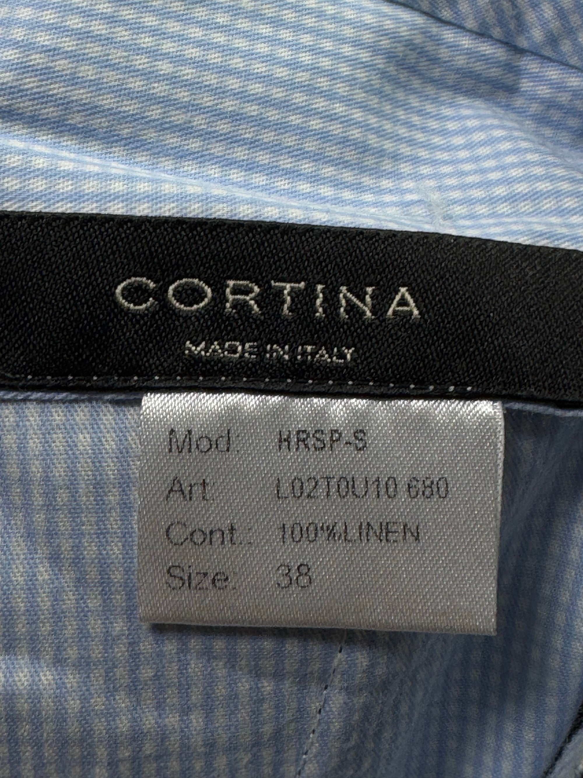 Cortina® Waist: 38" | Navy Blue | Casual Pants | Linen | 1385 - Genuine Maal