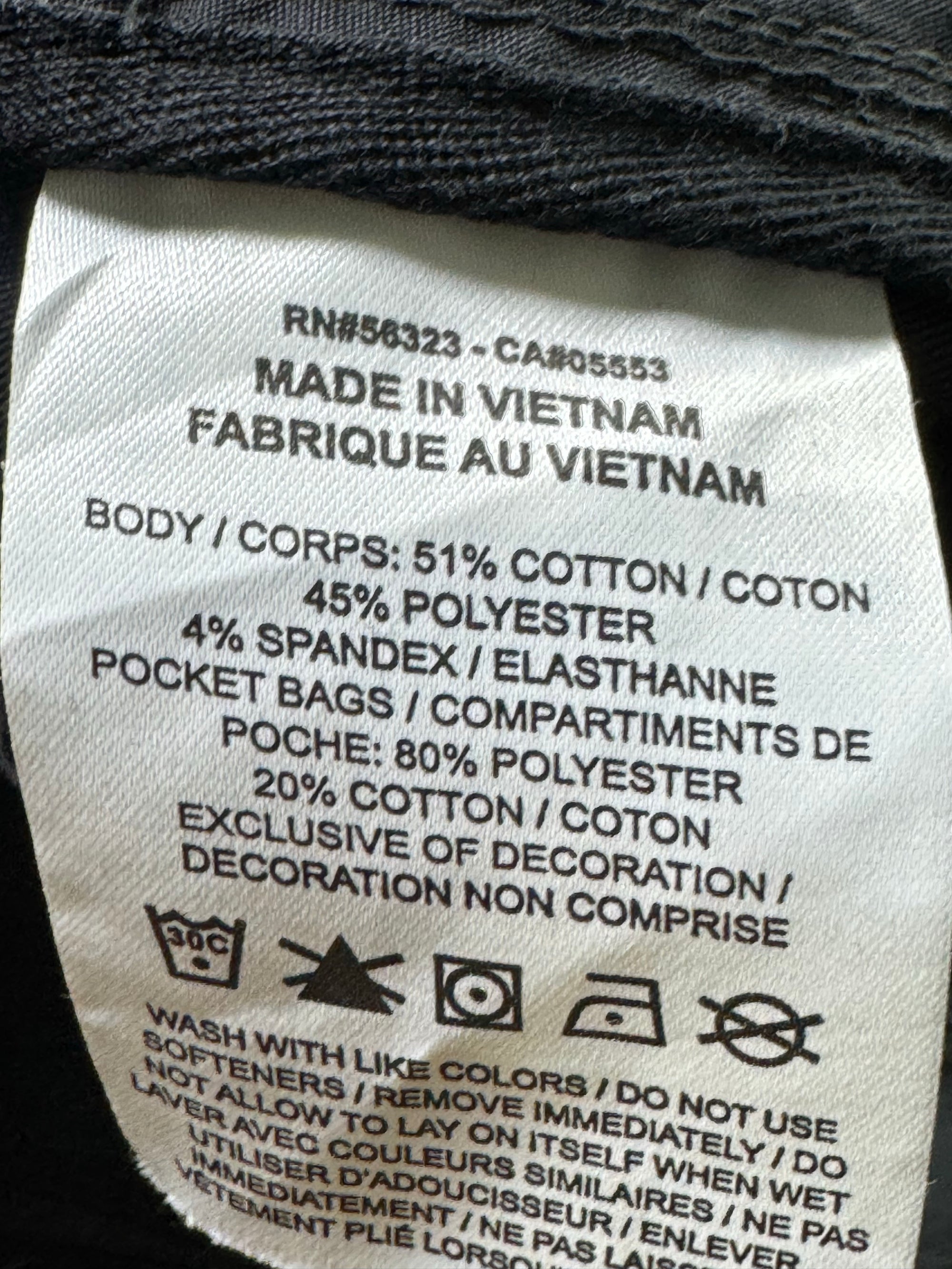 N*ke® Waist: 32" to 34" | Black | Dri - Fit Golf Pants | Cotton - Poly - Spandex | 1377 - Genuine Maal