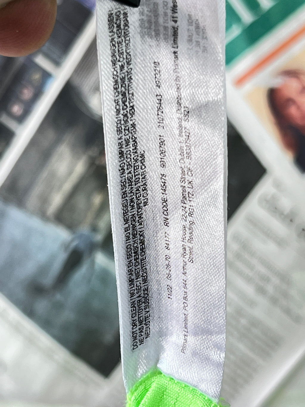 PRIMARK® Green | Small | Chest: 20" | T254 - My Store