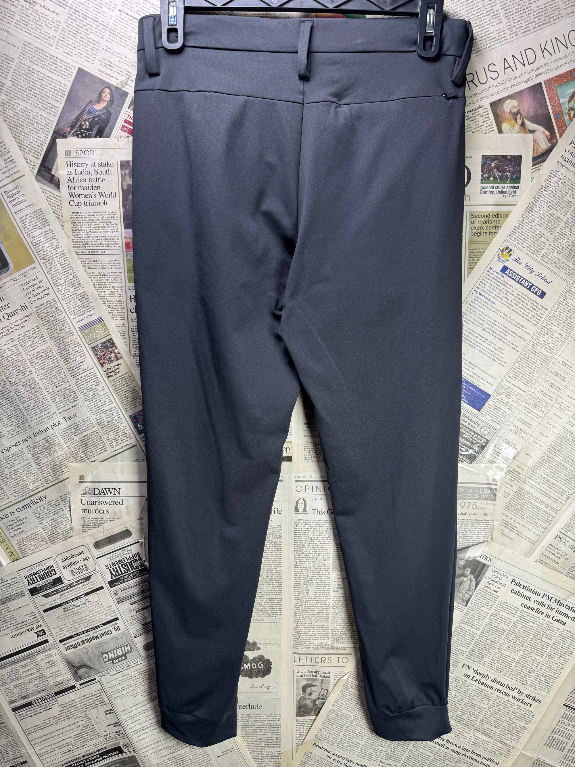 Stylus® Waist: 32" to 34" | Grey | Performance Trousers | Poly | 1378 - Genuine Maal