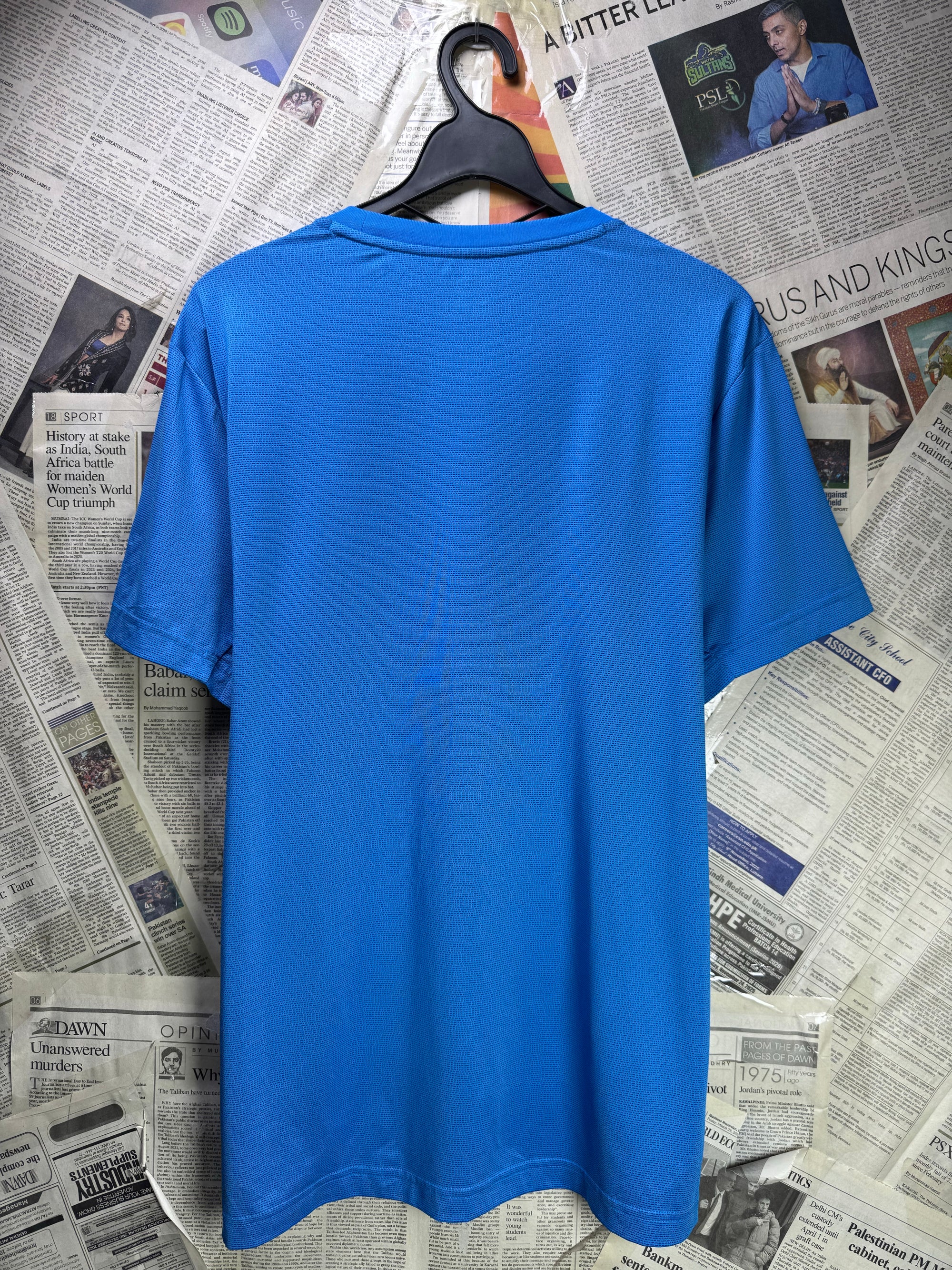 Tek Gear® Medium | Chest: 21.5" | Royal Blue | Gym T-Shirt | Poly - Spandex | 4021 - Genuine Maal