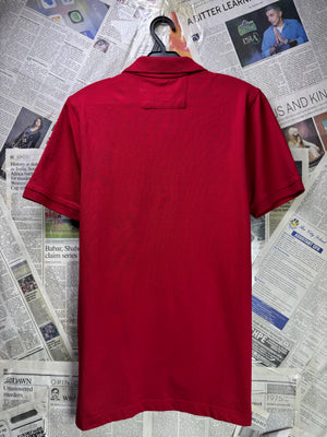Banana Rep*blic® XS | Chest: 18" | Red | Polo | Cotton - Lycra | 4016 - Genuine Maal