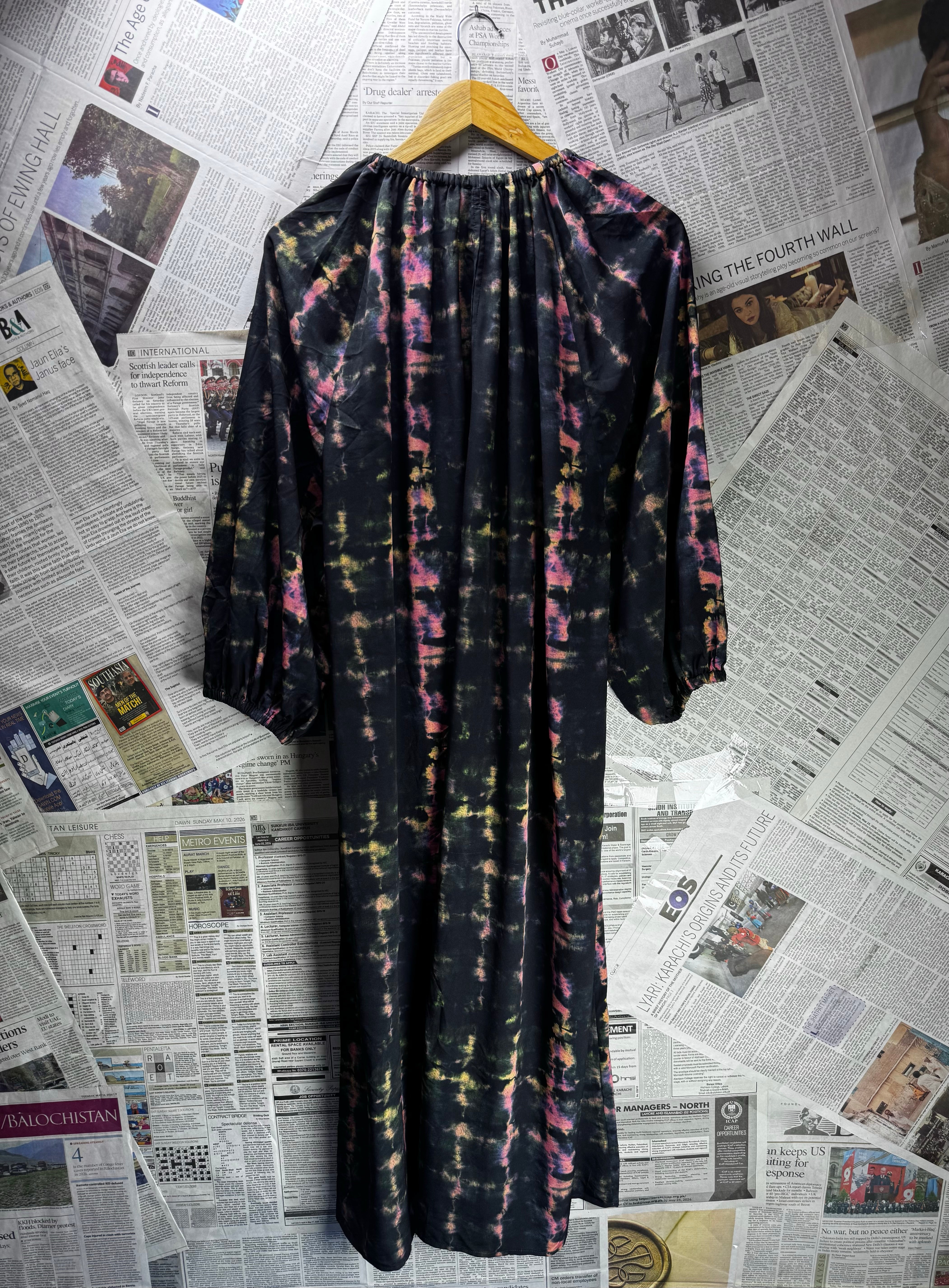 Next® Medium | Bust: 27" | Tie - Dye | Maxi Dress | B4 - 5010 - Genuine Maal