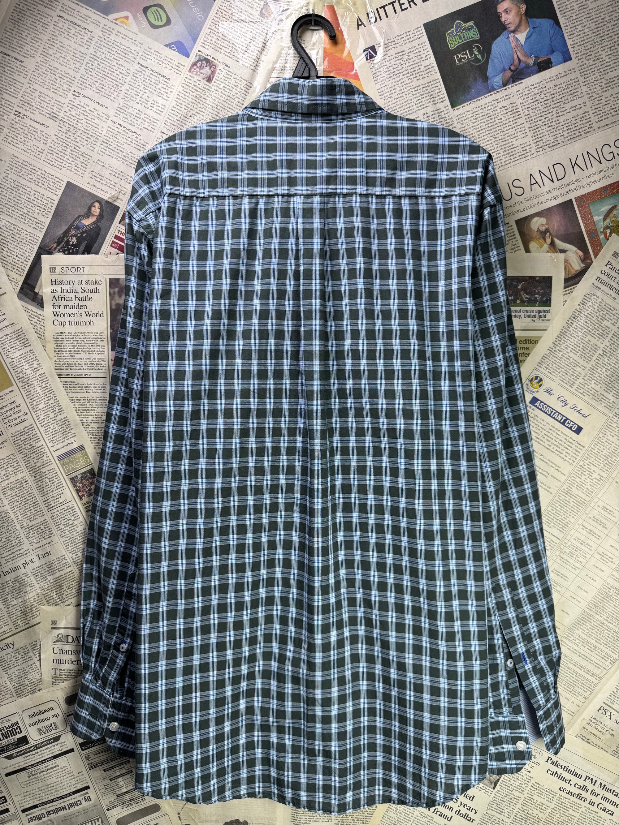 IZOD® XL | Chest: 25" | Plaid | Shirt | Cotton - Poly | 4017 - Genuine Maal