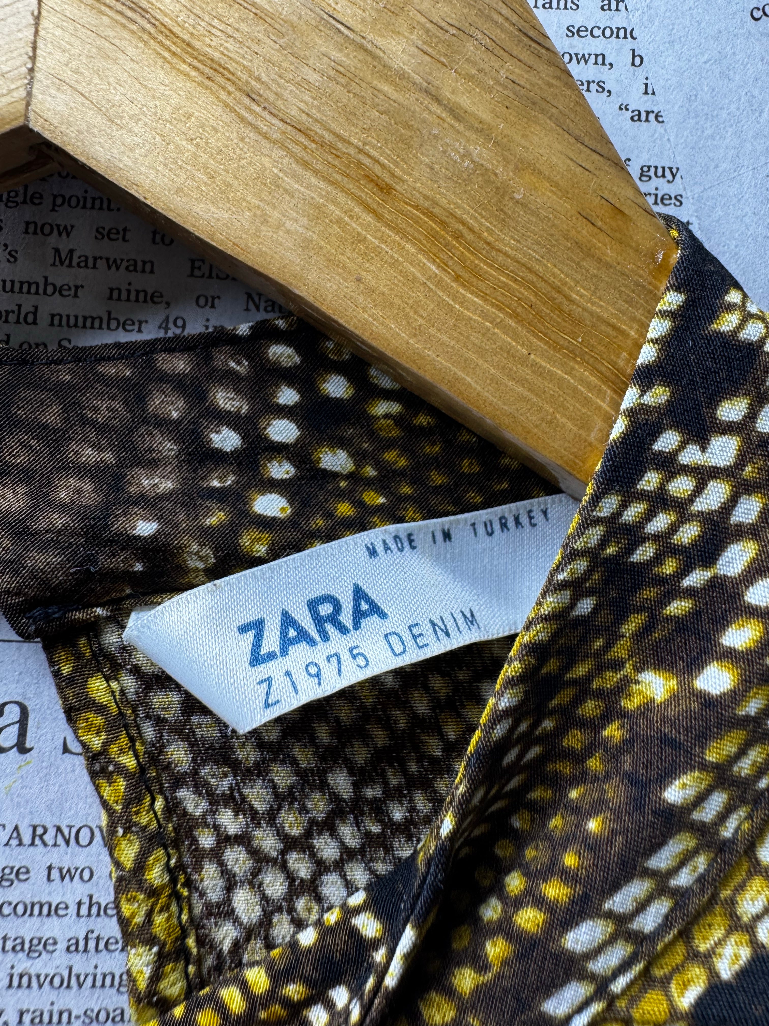 Zara® Large | Bust: 20" | Snakeskin | Mini Dress | B3 - 5403 - Genuine Maal