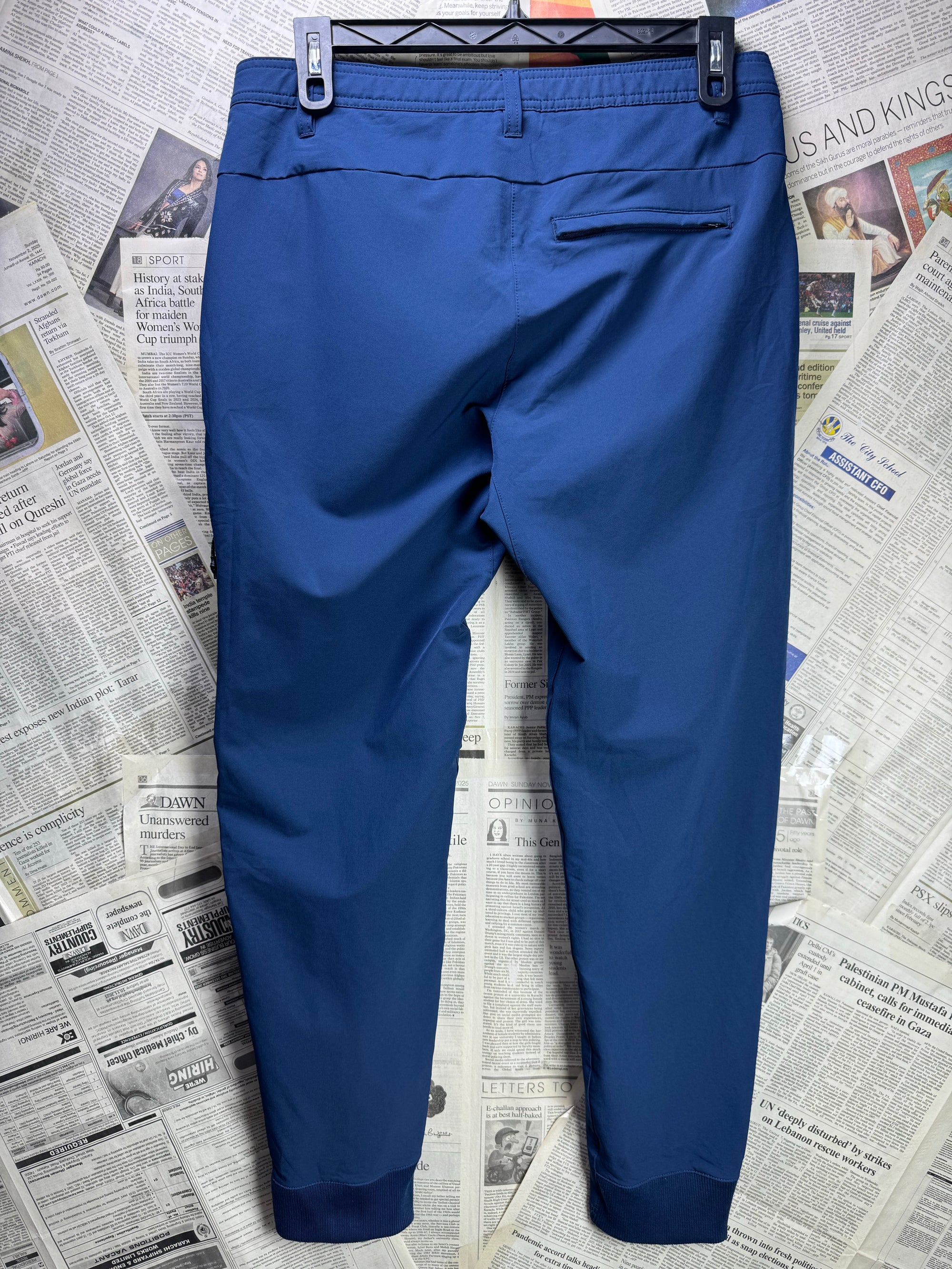R*ssell® Waist: 32" to 34" | Royal Blue | Golf Pants| Poly - Spandex | 1436 - Genuine Maal