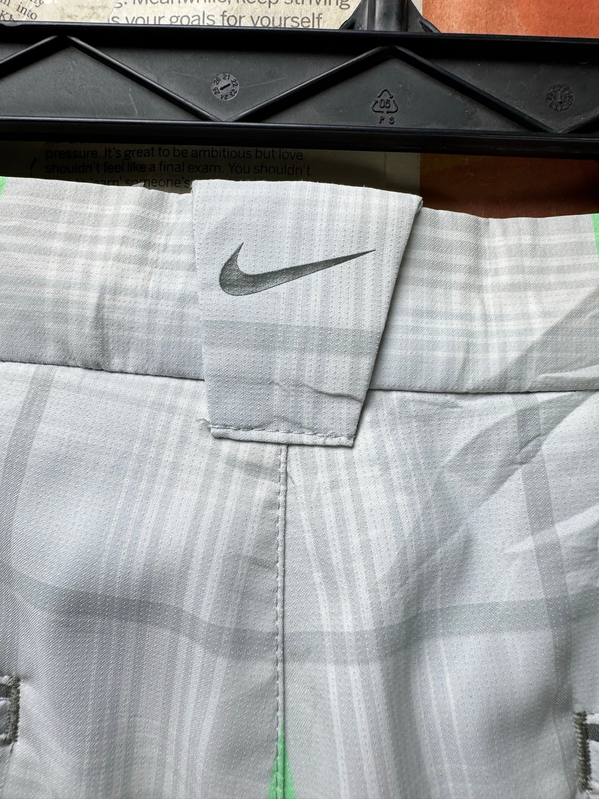 N*ke® Waist: 34" | Grey Plaid | Golf Pants | Poly - Spandex | 1431 - Genuine Maal