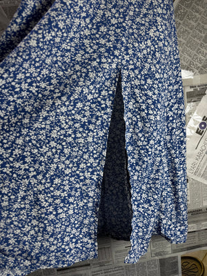 Shein® XS | Bust: 16.5" | Ditsy Floral | Midi Dress | B4 - 5006 - Genuine Maal