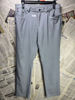 Greg Norman® Waist: 36" | Grey | Golf Pants | Poly - Spandex | 1435 - Genuine Maal
