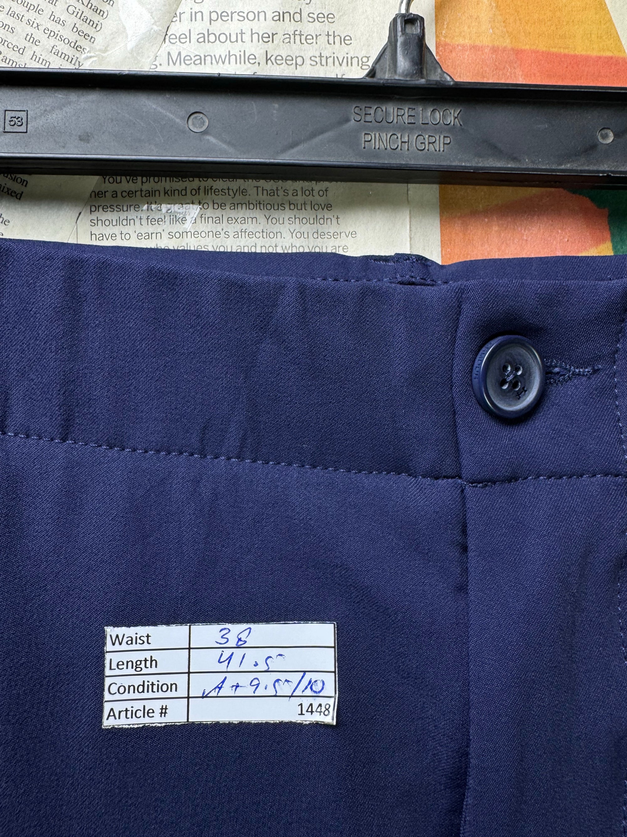 Under Armo*r® Waist: 38" | Royal Blue | Golf Pants | Nylon - Poly - Elastane | 1448 - Genuine Maal