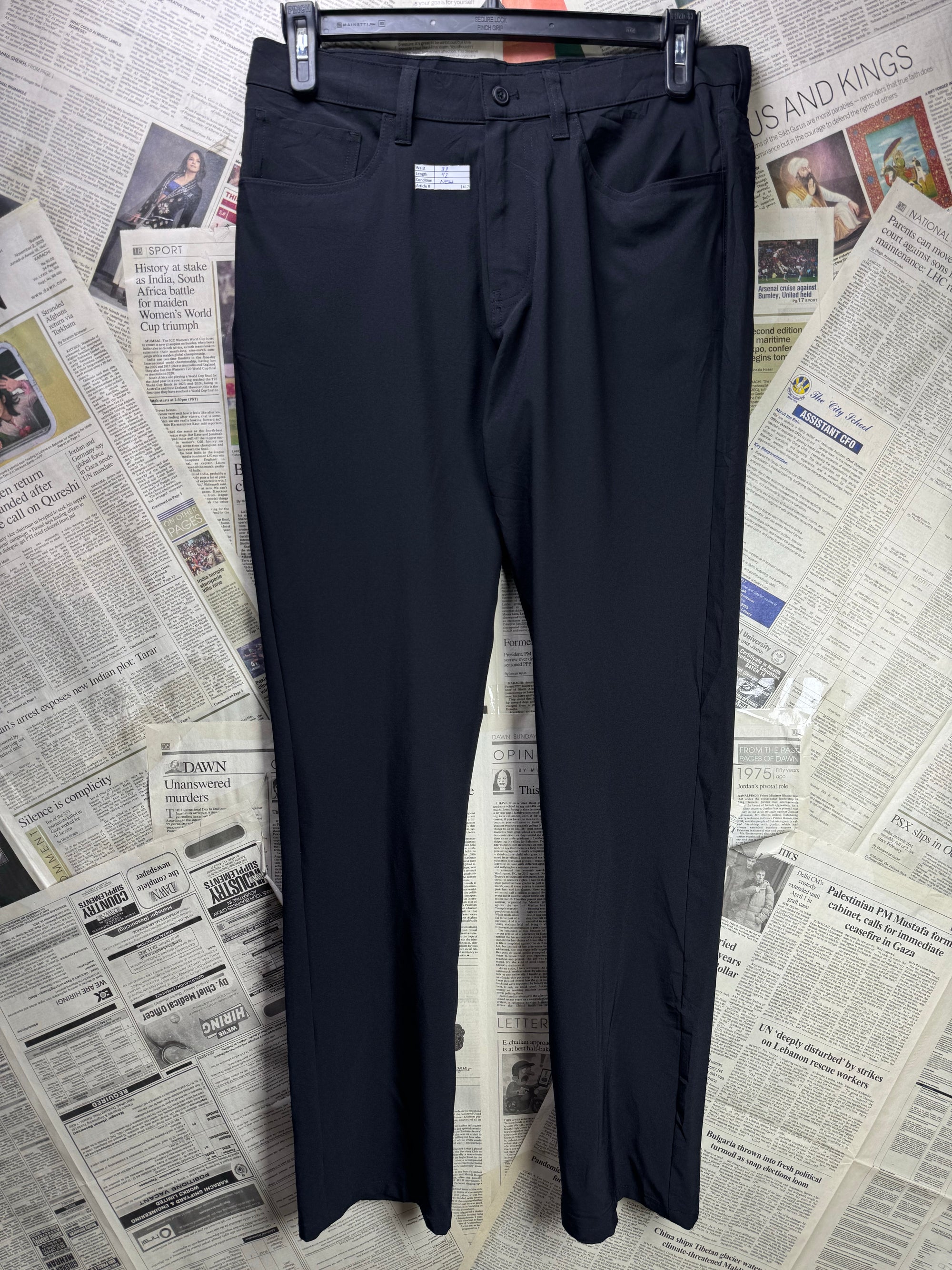 Ben Hogan® Waist: 32" | Black | Performance Pants | Poly - Elastane | 1417 - Genuine Maal