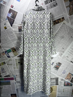 Shein® Large | Bust: 20" | Geometric Medallion | Mini Dress | B4 - 5427 - Genuine Maal