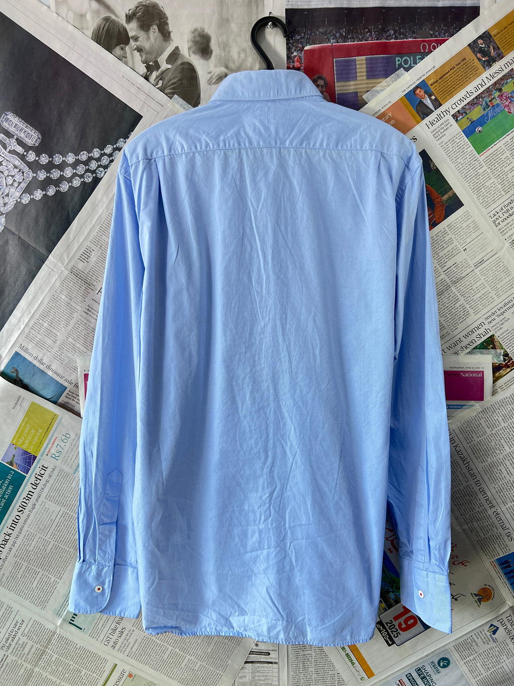 MJB® Medium | Chest: 22" | Light Blue | Shirt | Cotton | 225 - Genuine Maal
