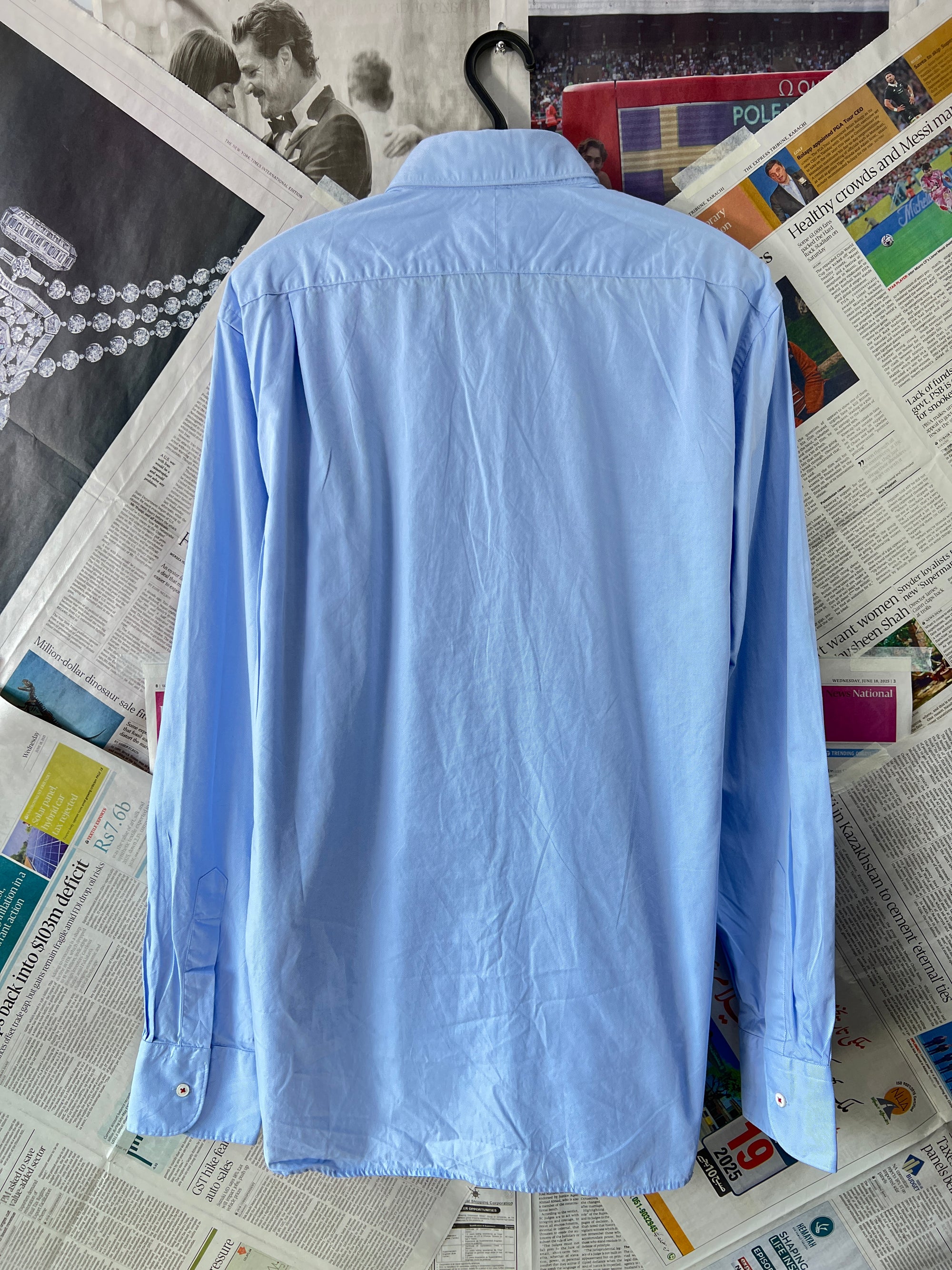 MJB® Medium | Chest: 22" | Light Blue | Shirt | Cotton | 225 - Genuine Maal