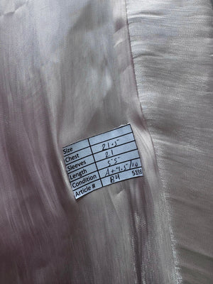 Shein® XL | Bust: 21.5" | Solid with Shimmer | Maxi Robe | B4 - 5198 - Genuine Maal