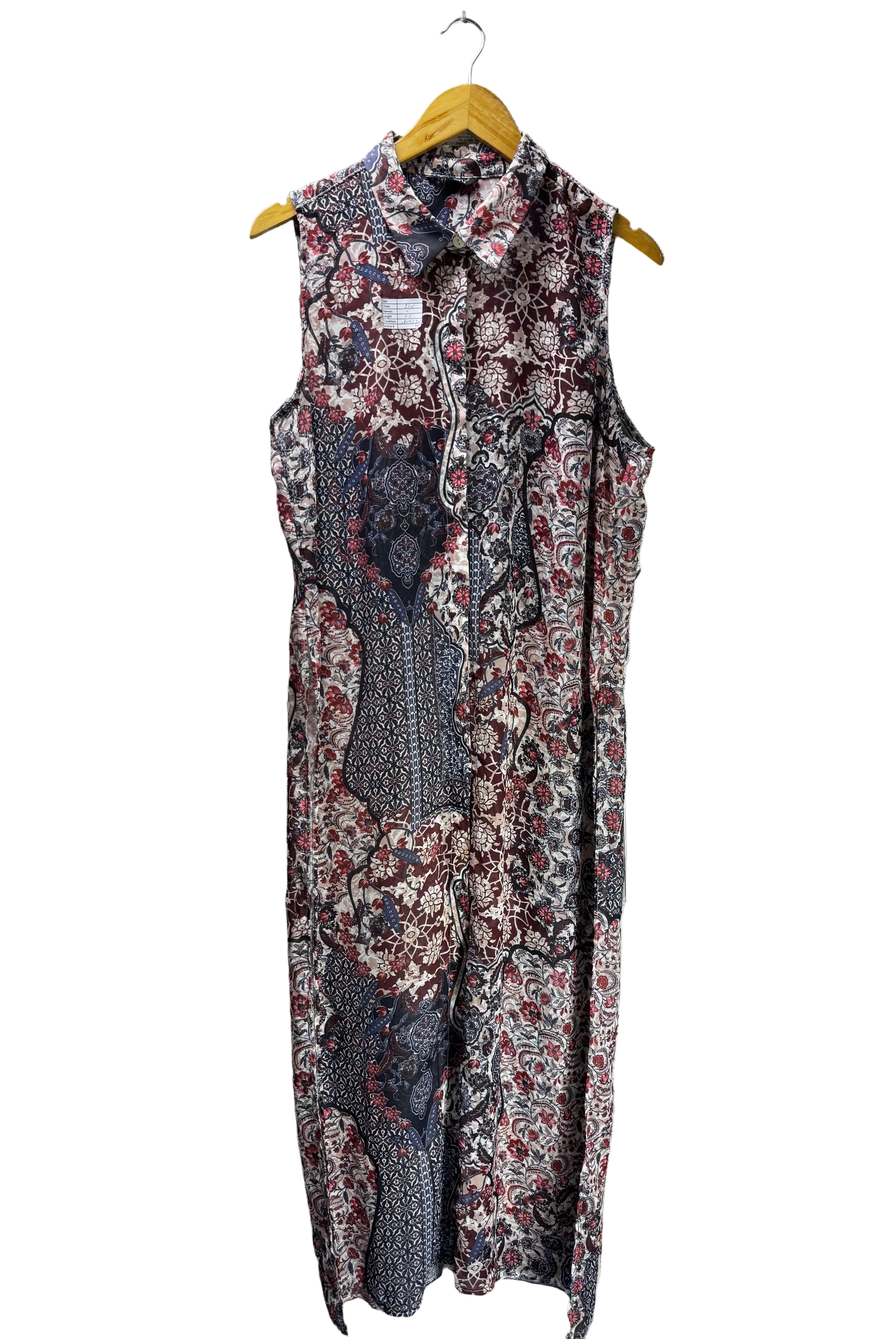 Select® XL | Bust: 21.5" | Floral Paisley | Maxi Dress | B4 - 5458 - Genuine Maal