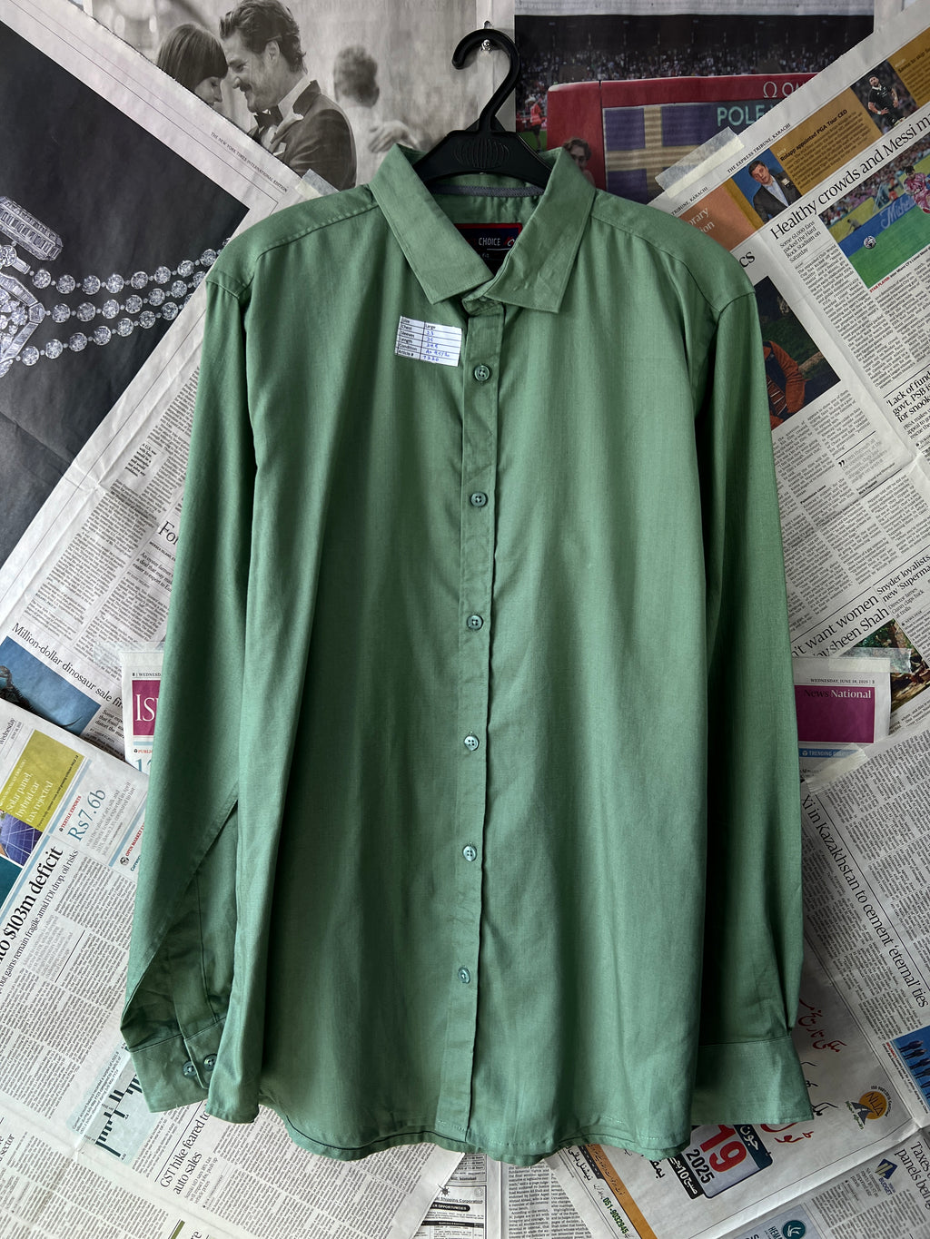 MAN'S CHOICE® Green | Large | Chest: 23" | T220 - My Store