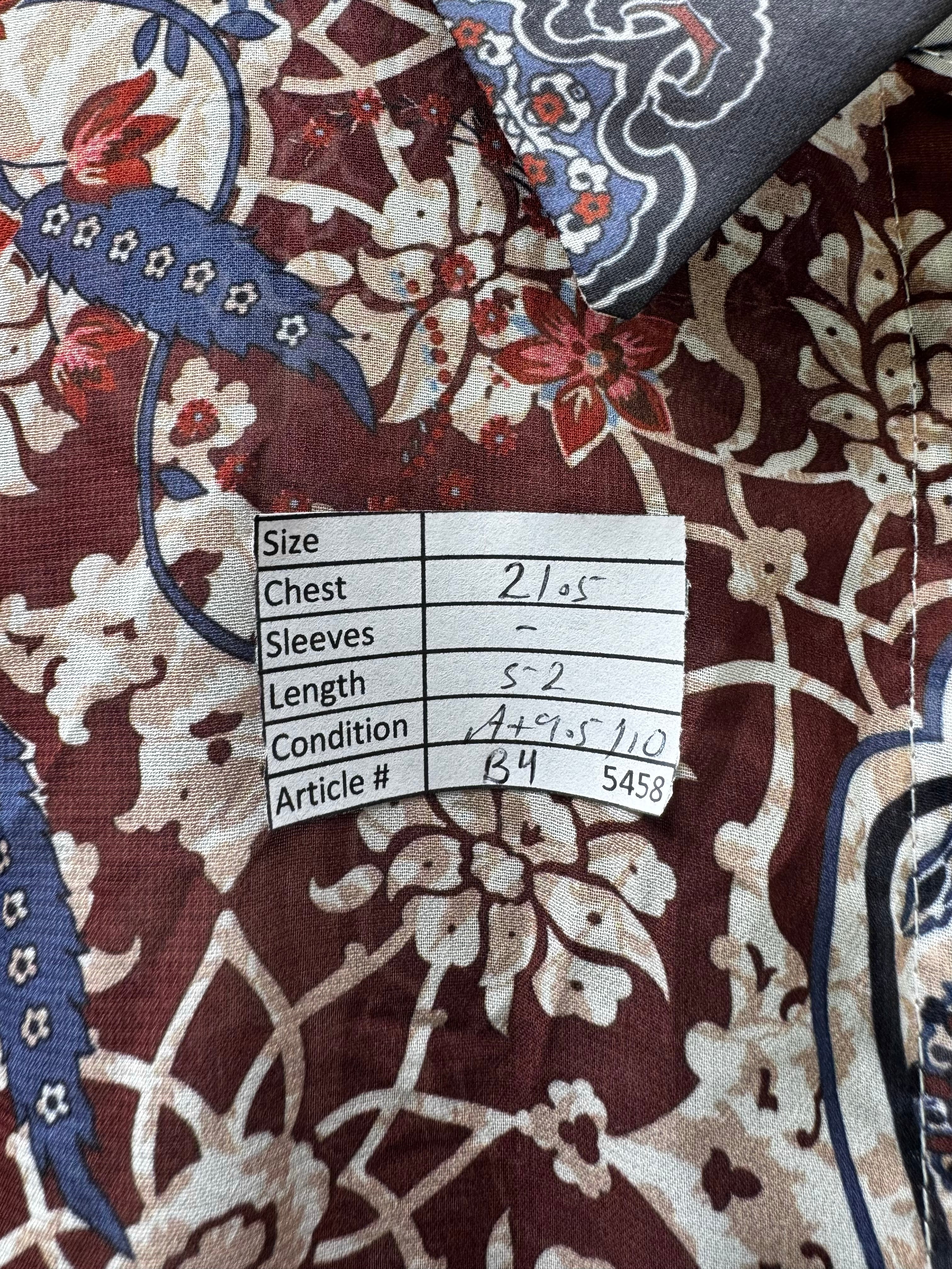 Select® XL | Bust: 21.5" | Floral Paisley | Maxi Dress | B4 - 5458 - Genuine Maal