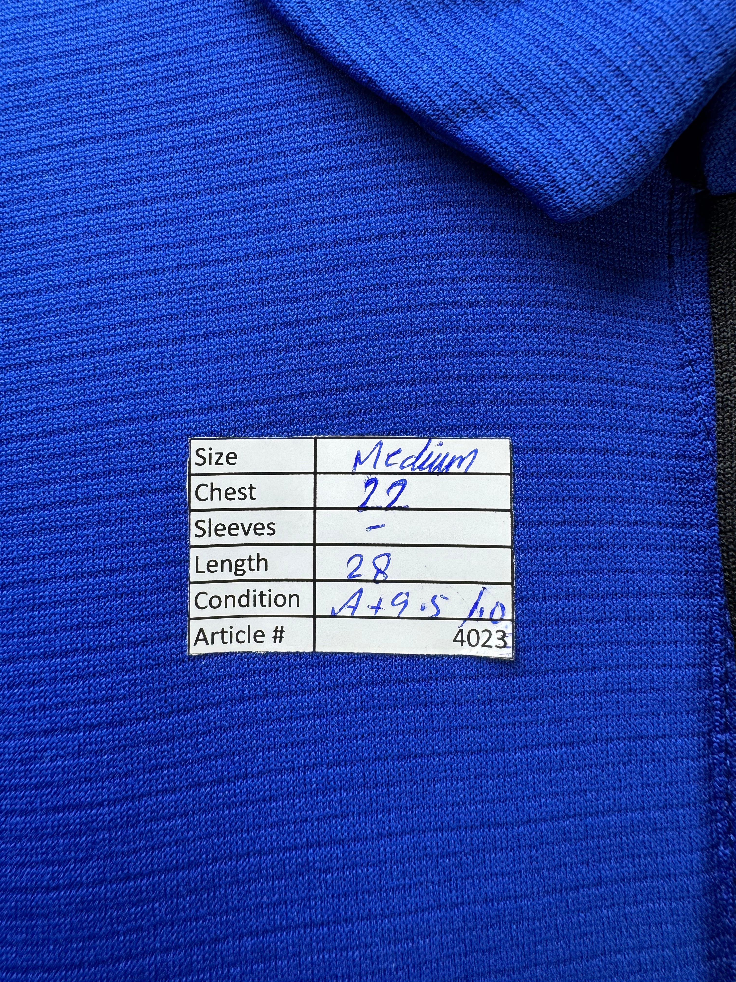 Reebok® Medium | Chest: 22" | Royal Blue | Sports Polo | Poly | 4023 - Genuine Maal