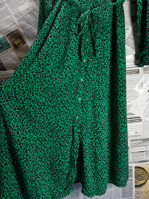 New Look® Large | Bust: 20.5" | Animal Print | Maxi Dress | B4 - 5434 - Genuine Maal