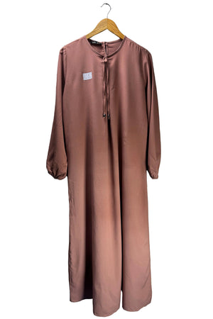 Tavin® XL | Bust: 21.5" | Solid Rosewood | Maxi Dress | B4 - 5218 - Genuine Maal