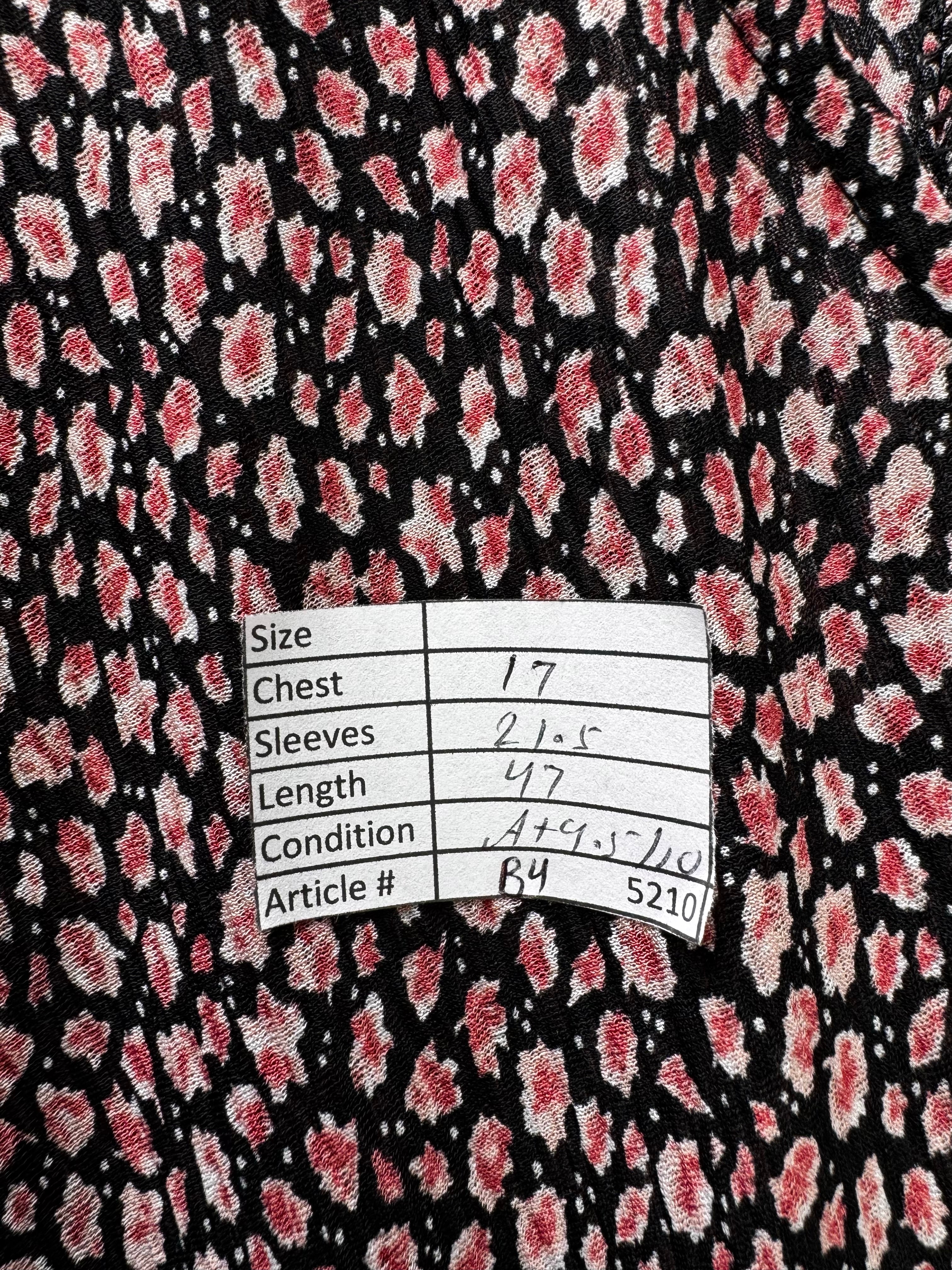 Mango® XS | Bust: 17" | Micro - Floral | Maxi Dress | B4 - 5210 - Genuine Maal