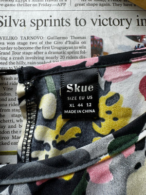 Skue® Large | Bust: 20.5" | Large Abstract Floral | Maxi Dress | B4 - 5200 - Genuine Maal