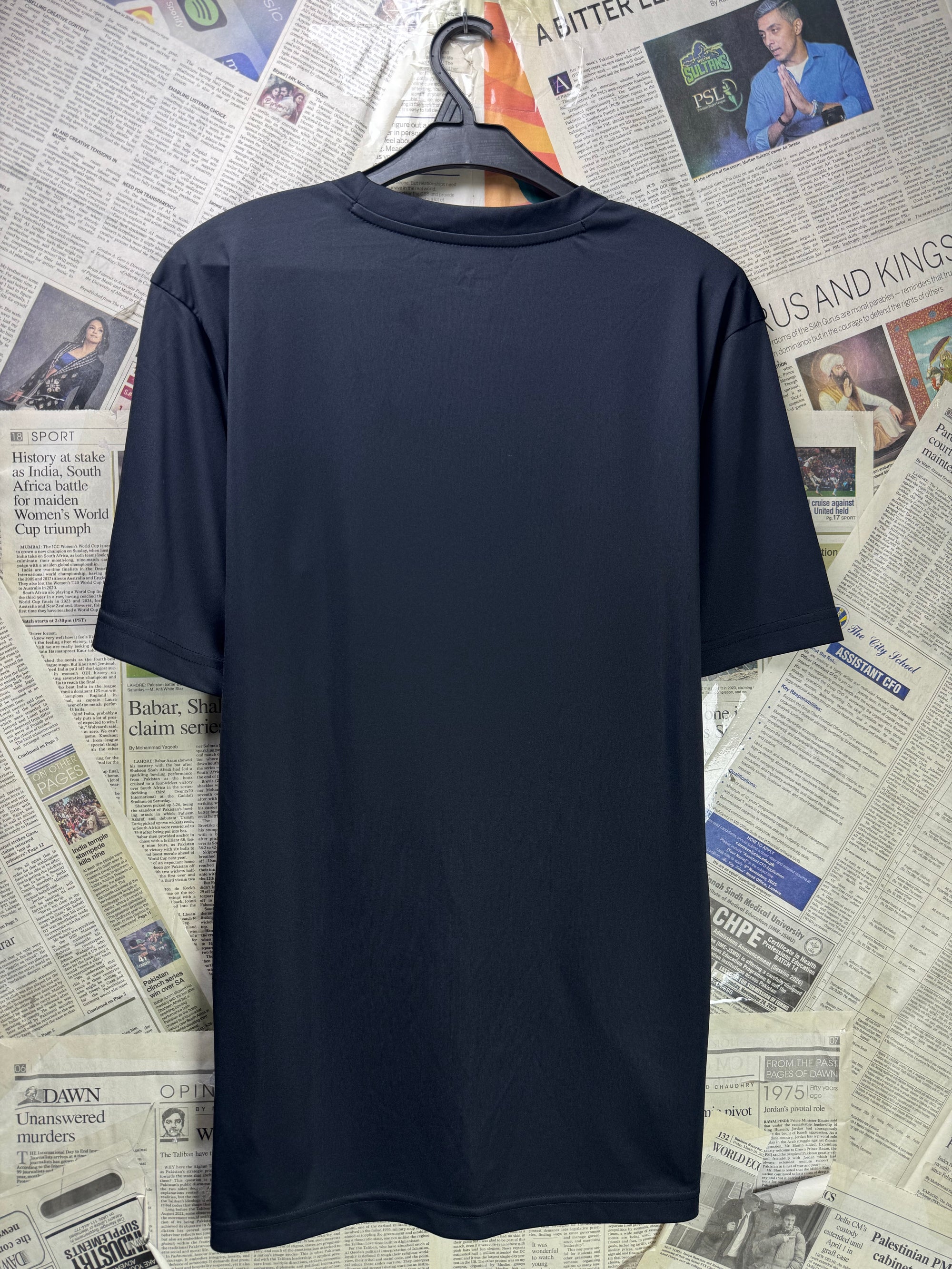 P*ma® Small | Chest: 19" | Black | Sports T-Shirt | Poly | 4200 - Genuine Maal