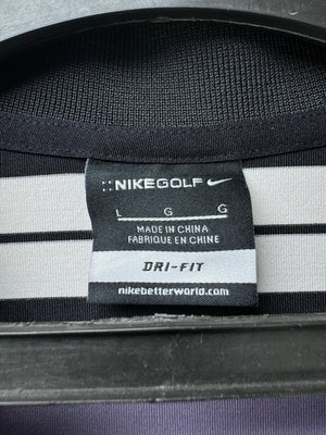 N*ke® Medium | Chest: 22" | Stripe | Golf Polo | Poly - Spandex | 4197 - Genuine Maal