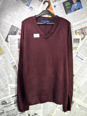 USP*A® XL | Chest: 25.5" | Maroon | Sweater | Acrylic | 1794 - Genuine Maal