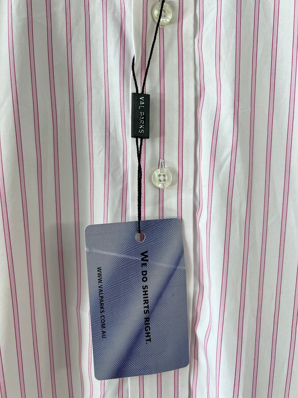 VAL PARKS® Stripes | Large | Chest: 23" | T242 | 100% Egyptian Cotton - My Store