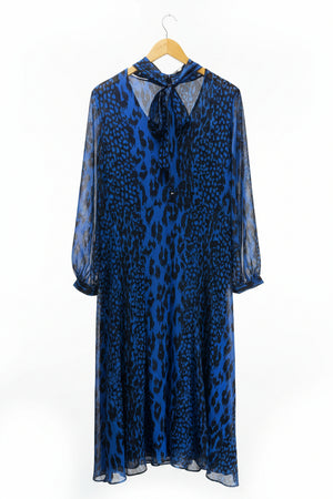 Wallis® Large | Bust: 20.5" | Abstract Animal | Maxi Dress | B4 - 5208 - Genuine Maal