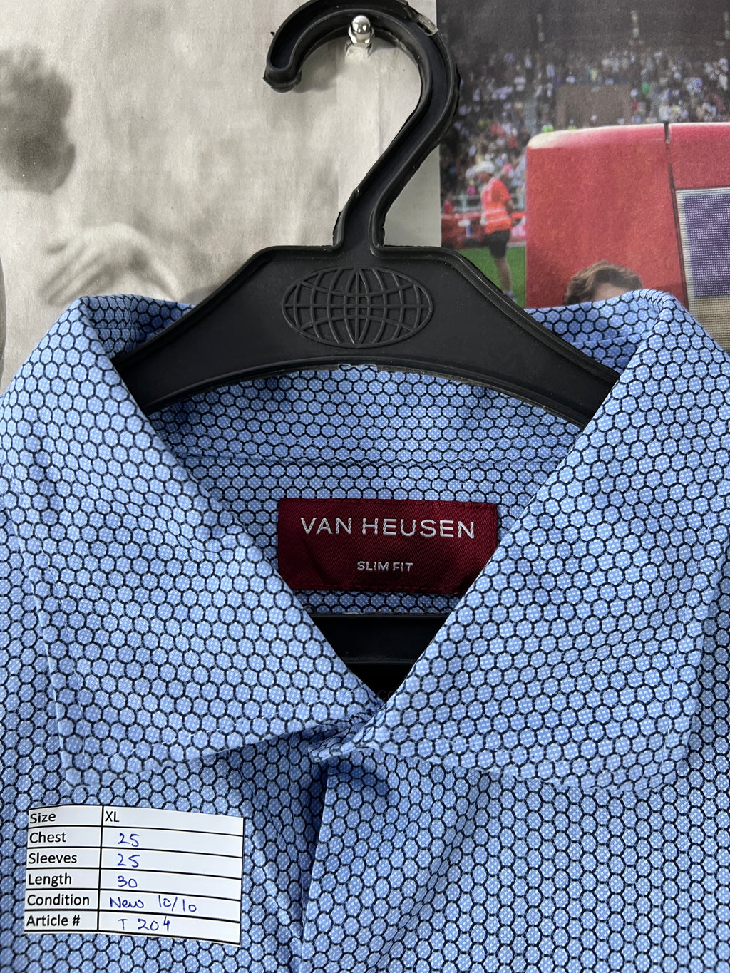 VAN HEUSEN® Blue | XL | Chest: 25" | T204 - My Store