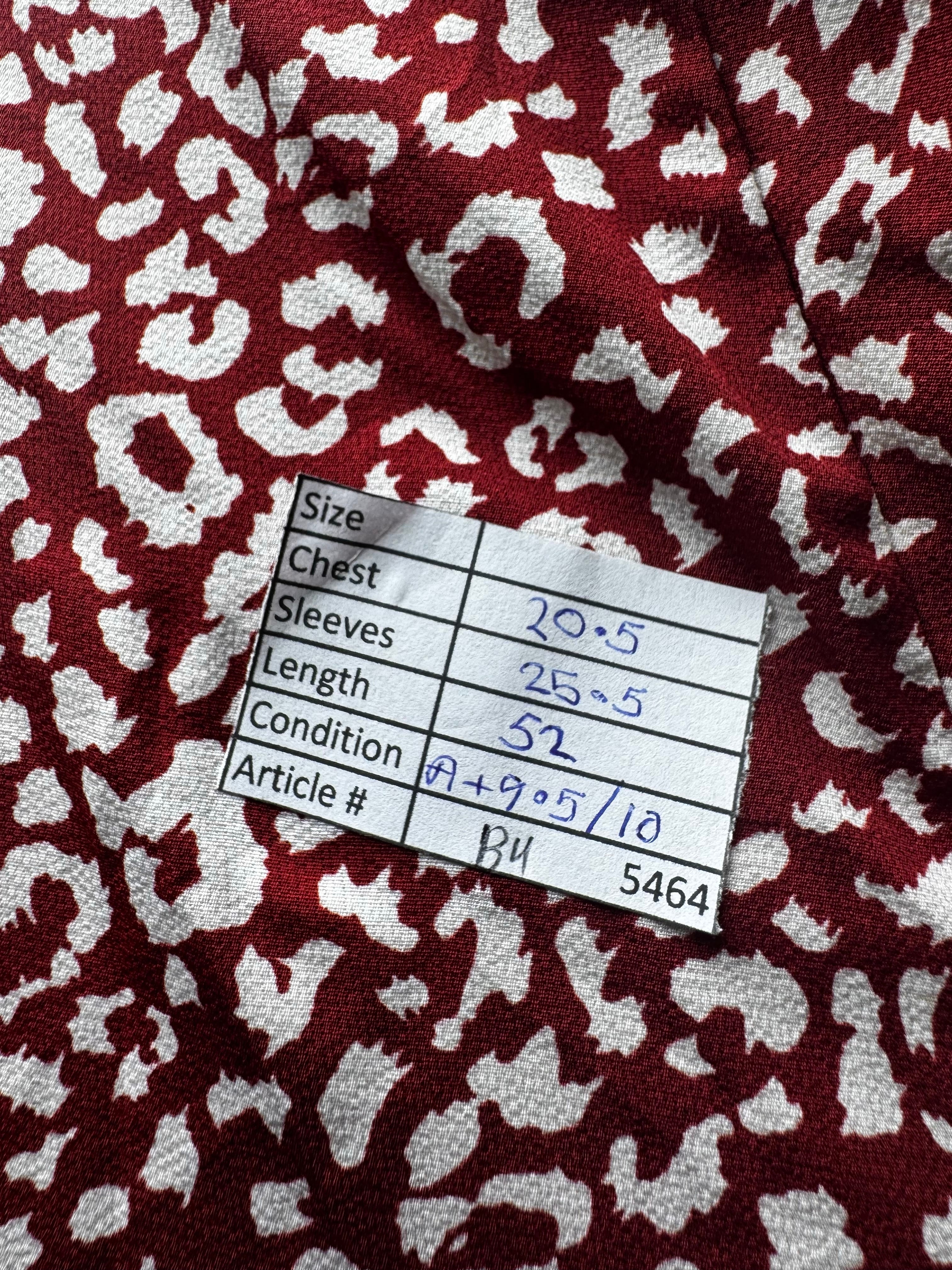 Shein® Large | Bust: 20.5" | Abstract Cheetah | Maxi Dress | B4 - 5464 - Genuine Maal
