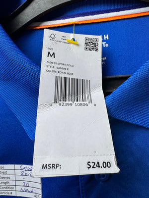 French Toast® Small | Chest: 20.5" | Royal | Sports Polo | Poly | 4227 - Genuine Maal