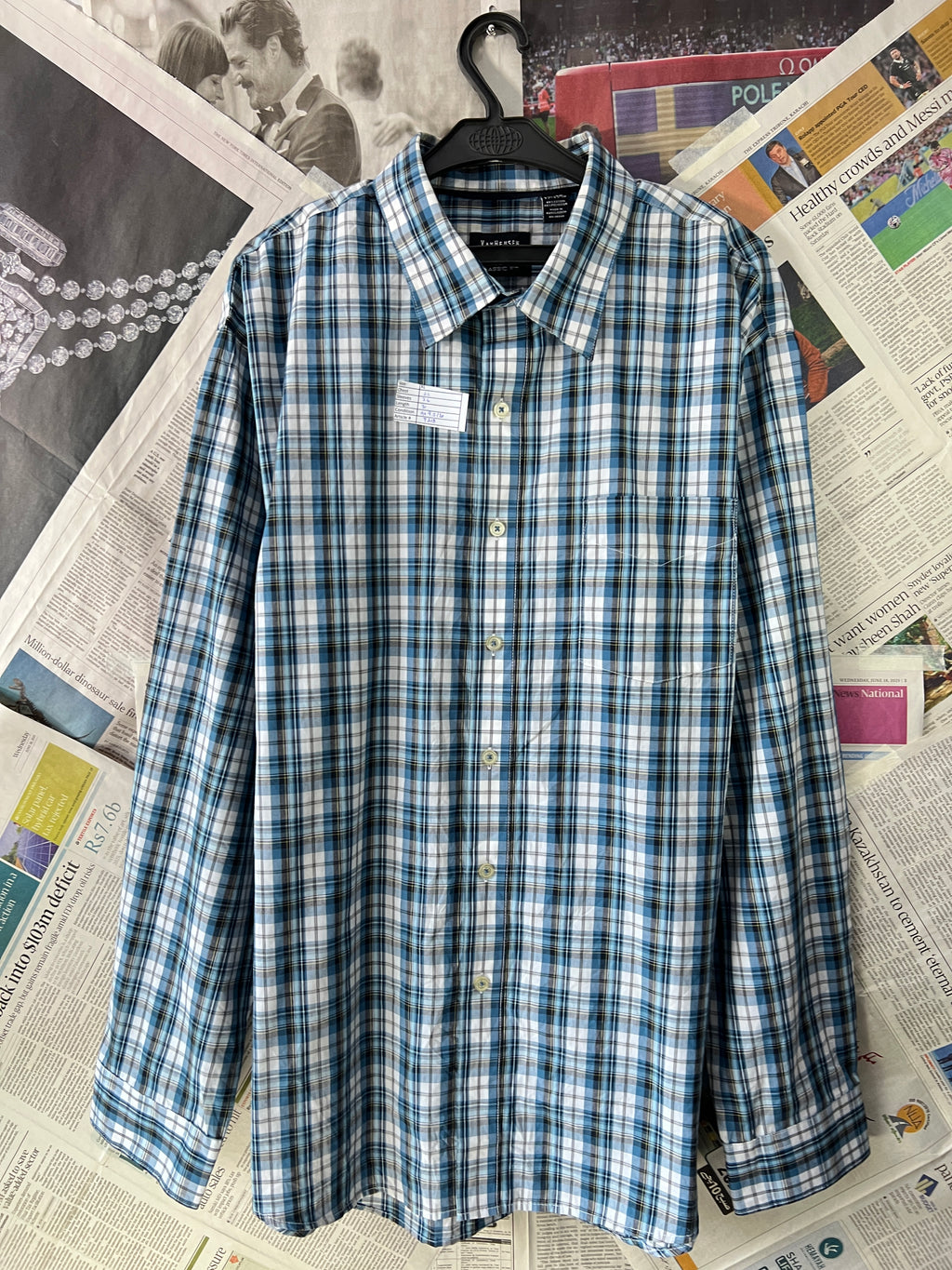 VAN HEUSEN® Teal | XL | Chest: 26" | T218 - My Store