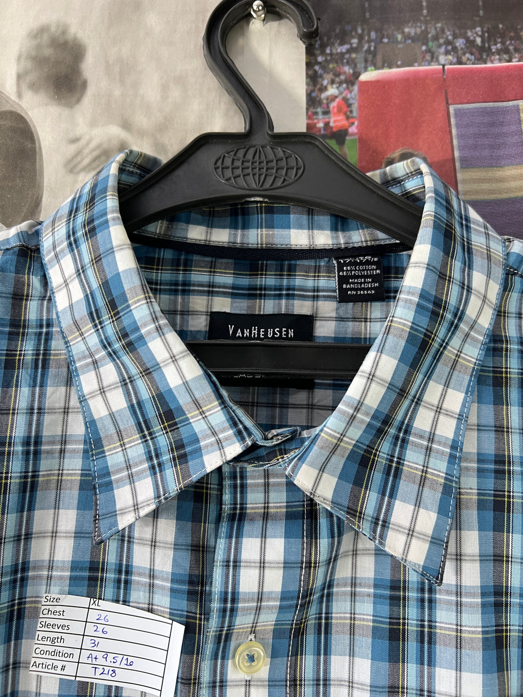 VAN HEUSEN® Teal | XL | Chest: 26" | T218 - My Store