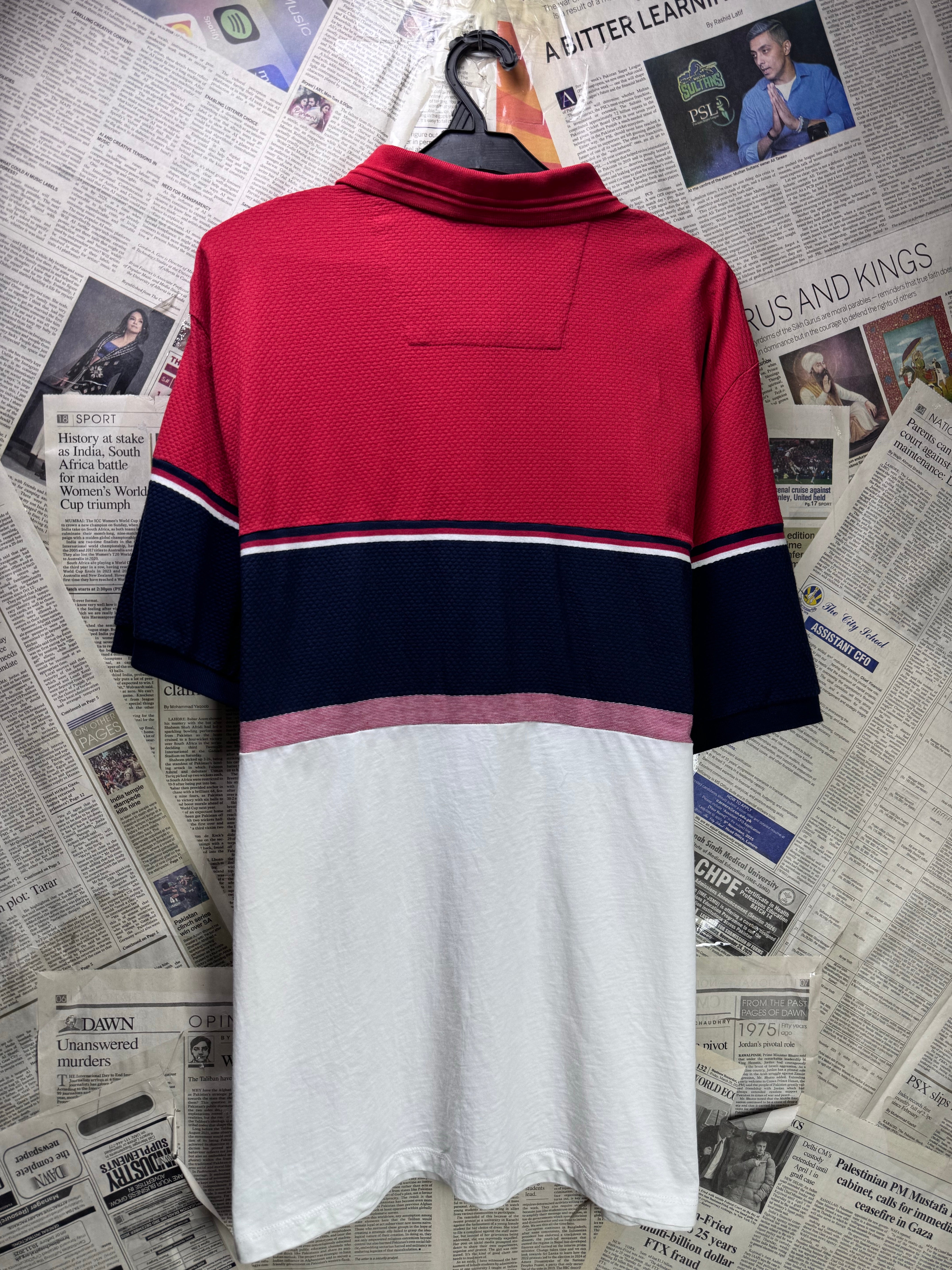 F&F® Large | Chest: 23" | Knit Polo | Cotton | 4226 - Genuine Maal