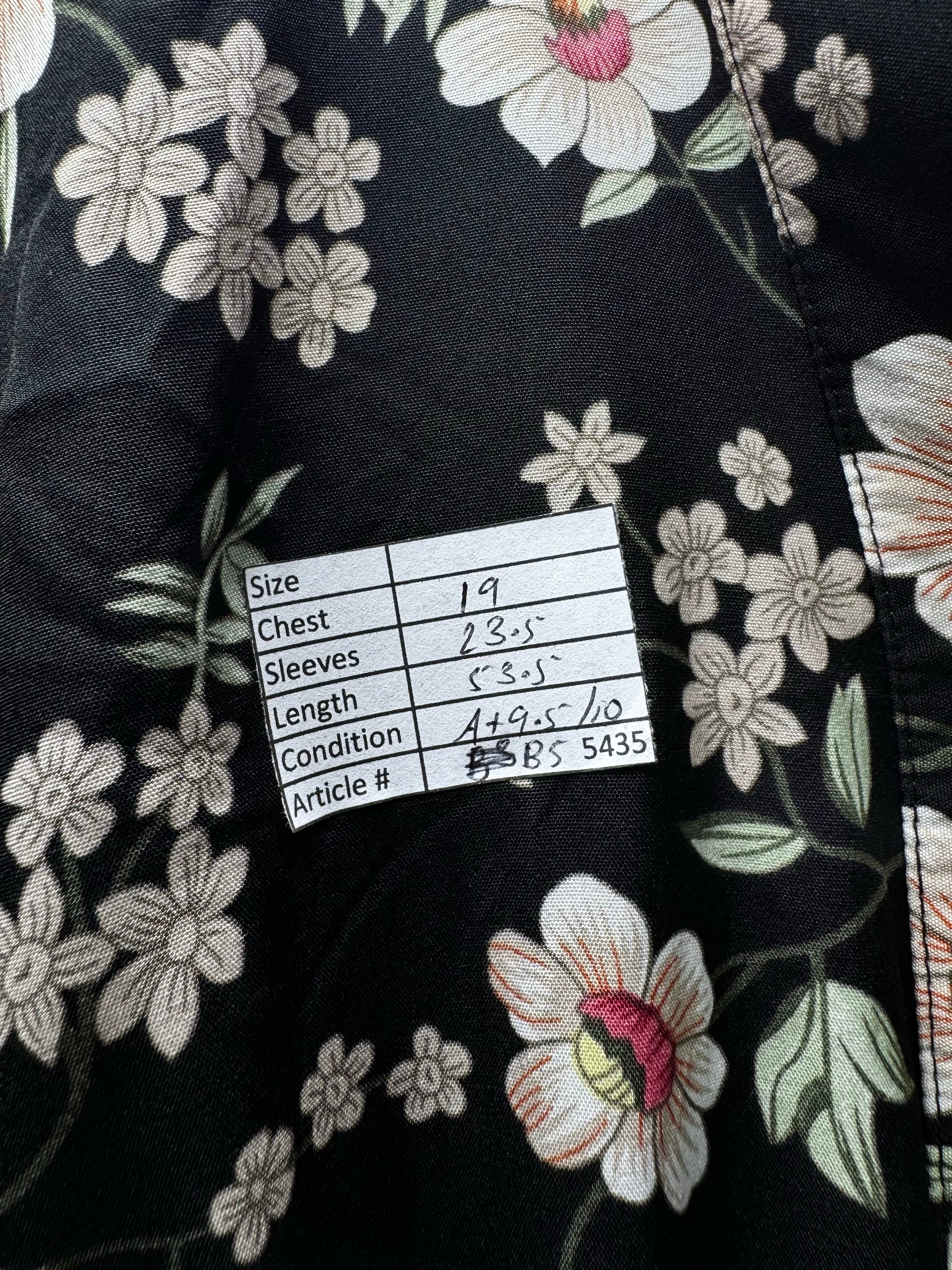 ® Medium | Bust: 19" | Floral | Maxi Dress | B5 - 5435