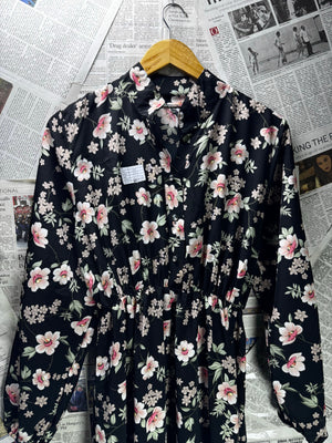 ® Medium | Bust: 19" | Floral | Maxi Dress | B5 - 5435 - Genuine Maal