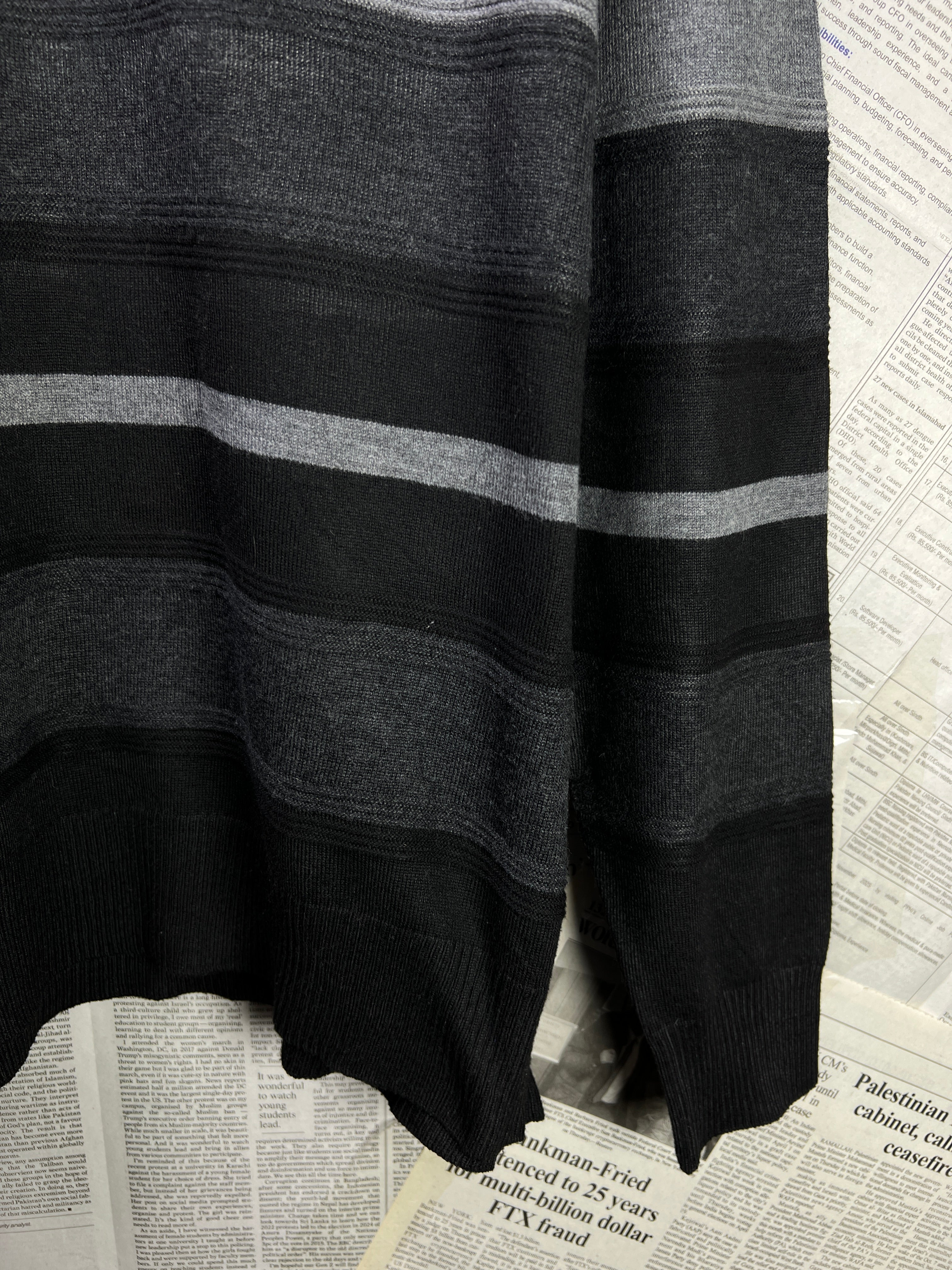 USP*A® Large | Chest: 23.5" | Black | Sweater | Poly - Nylon | 2108 - Genuine Maal